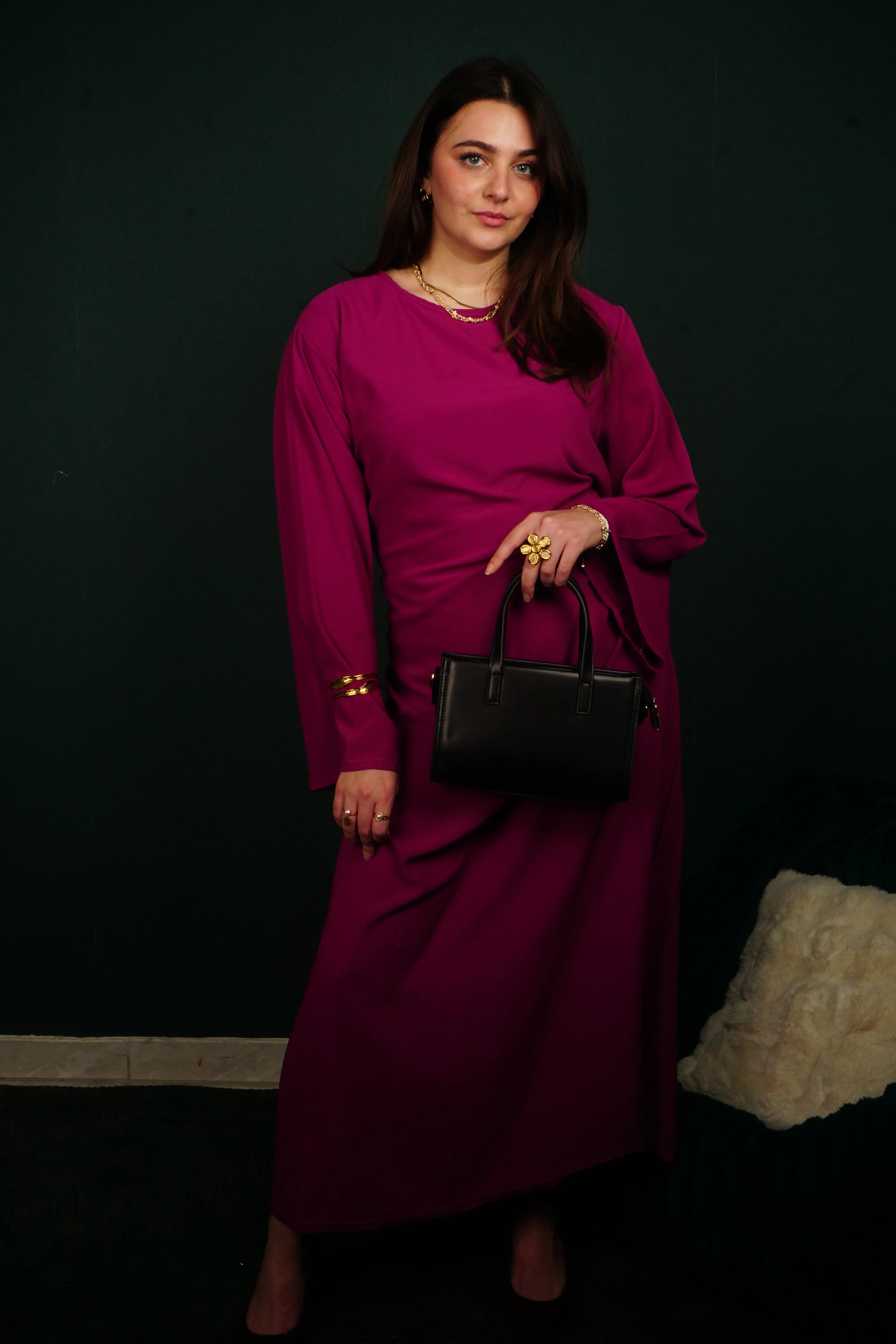 Robe soie de Médine