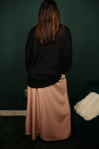 Jupe longue plissée