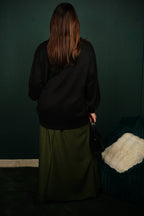 Jupe longue plissée